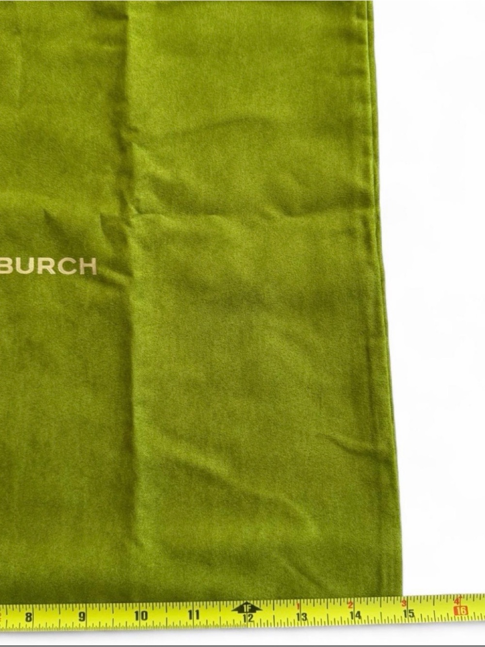 Tory Burch Large Green Drawstring Dustbag - Picture 4 of 7